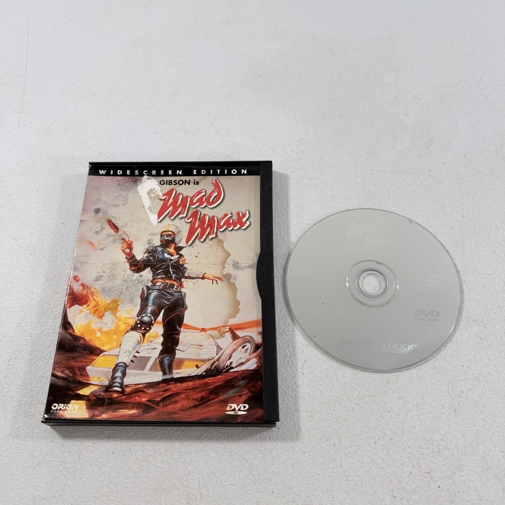 Mad Max (DVD, 1998) Widescreen Edition Orion Home Video Snapcase